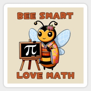 Pi day bee Magnet